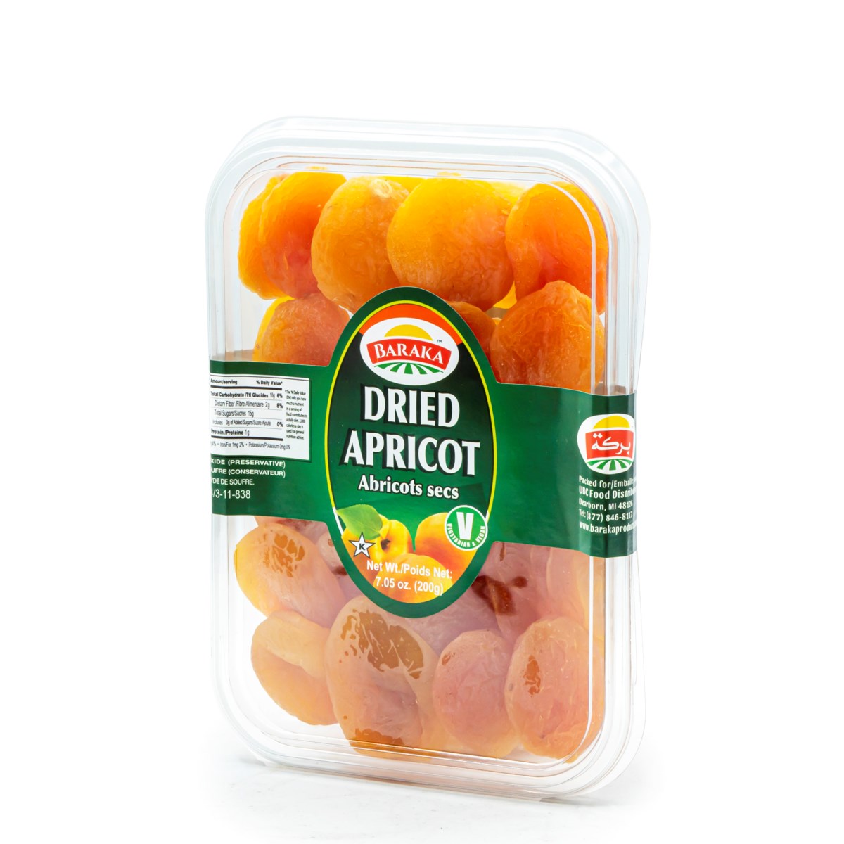 Dried Apricot "Baraka" 200g * 40